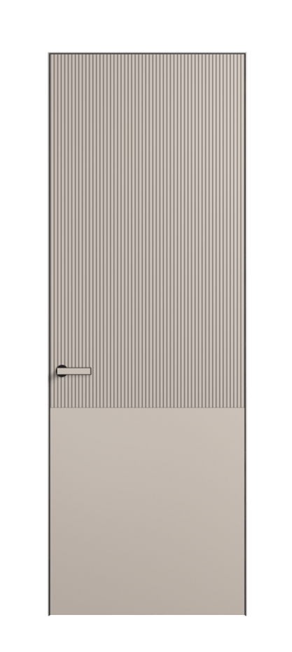 Межкомнатная дверь Вельвет АКП 8205 Матовый светло-бежевый. Цена 3700  | Volhovec