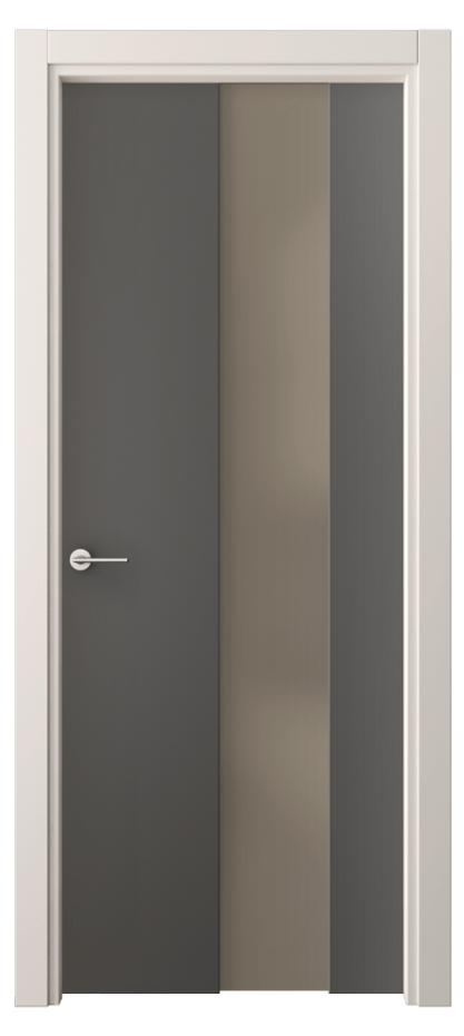 Дверь межкомнатная Фридом 4226 ПЭТ графитовый Сатинированное бронзовое стекло, триплекс Классический гладкий наличник ПЭТБ Цена 38499 ₽ Наличники уже входят в базовый комплект. Фабрика дверей Волховец 8 (800) 551 43 19 Межкомнатная дверь Фридом 4226 ПЭТ графитовый Сатинированное бронзовое стекло, триплекс Цена 38499 ₽ | Volhovec