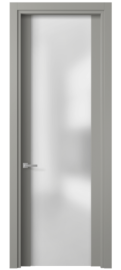 Дверь межкомнатная Planum 4114 Матовый нейтральный серый Сатинированное стекло Гладкий наличник МНСР Цена 59299 ₽ Наличники уже входят в базовый комплект. Фабрика дверей Волховец 8 (800) 551 43 19 Межкомнатная дверь Planum 4114 Матовый нейтральный серый Сатинированное стекло Цена 59299 ₽ | Volhovec