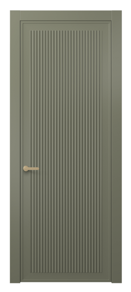 Межкомнатная дверь Alba 8642 Матовый оливковый тёмный  Цена 41759 ₽ | Volhovec