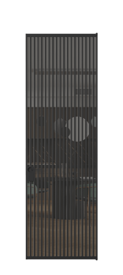 Алюминиевая дверь АЛПЛ040.06 Алюминий Черный Прозрачное серое стекло, триплекс. Без короба чер Цена 221770 Стоимость комплекта двери включает: 1. Полотно (600/650/700/750/800/850/900/950*2000-2400 мм).
2. Короб
3. Комплект фурнитуры (2 торцевые петли и магнитный замок с ответной планкой). Фабрика дверей Волховец 8 (800) 551 43 19 Алюминиевая дверь АЛПЛ040.06 Алюминий Черный Прозрачное серое стекло, триплекс Цена 221770 | Volhovec