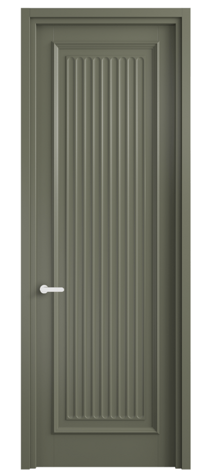 Межкомнатная дверь Шарм 6701 Матовый оливковый тёмный  Цена 5090 AZE | Volhovec