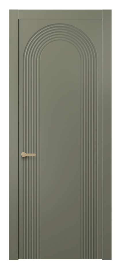 Межкомнатная дверь Альба АКП 8648 Матовый оливковый тёмный  Цена 2800 AZE | Volhovec
