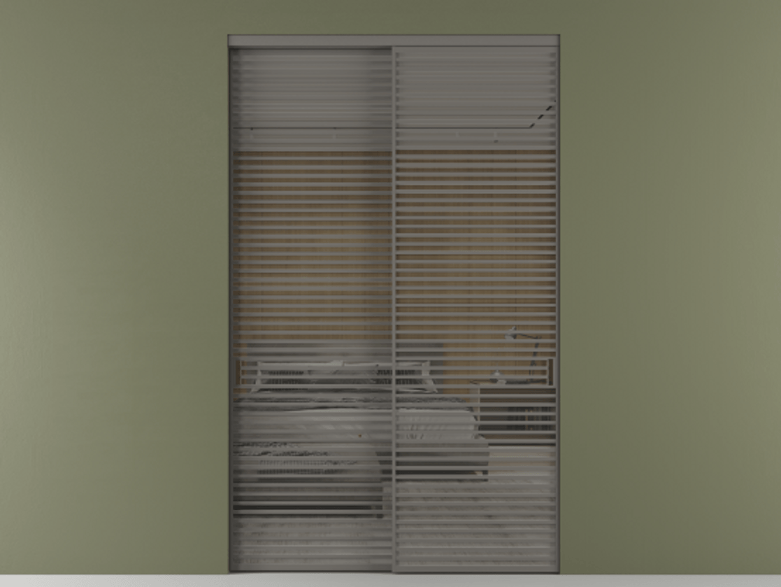 Перегородка Formato внутри проёма двустворчатая #VENDORCODE# #FURNISH# #GLASS# Цена #PRICE# #CURRENCY#  | Volhovec