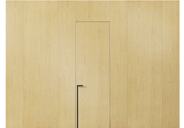 Панели для отделки стен Стеновая панель в древесной отделке Дуб натур. Цвет Дуб натур. Материал Шпон ценных пород. Коллекция Древесные отделки. Картинка.