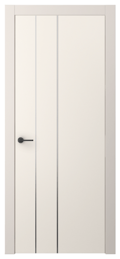 Межкомнатная дверь АКП 4203 ПЭКБ. Цвет ПЭТ кремово-белый. Материал ПЭТ. Коллекция Freedom. Фото. Дверь межкомнатная АКП 4203 ПЭКБ. Цвет ПЭТ кремово-белый. Материал ПЭТ. Коллекция Freedom. Картинка.