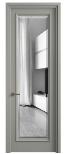 Межкомнатная дверь 6702 МНСР ЗЕР ФАЦ. Цвет Матовый нейтральный серый. Материал Гладкая эмаль. Коллекция Шарм. Фото. Дверь межкомнатная 6702 МНСР ЗЕР ФАЦ. Цвет Матовый нейтральный серый. Материал Гладкая эмаль. Коллекция Шарм. Картинка.