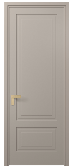 Дверь межкомнатная 8341 МБСК. Цвет Матовый бисквитный. Материал Гладкая эмаль. Коллекция Rocca. Картинка.