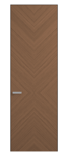 Дверь межкомнатная 0205 ДСРМР Дуб серый матовый. Цвет Дуб серый матовый рифт. Материал Радиальный шпон Naturwood. Коллекция Rift. Картинка.