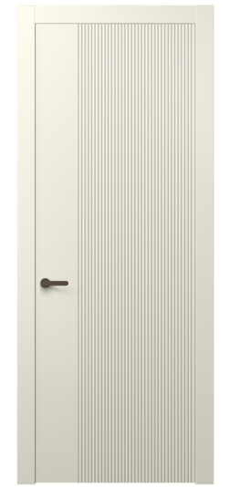 Дверь межкомнатная 8623 ММБ . Цвет Матовый молочно-белый. Материал Гладкая эмаль. Коллекция Dune. Картинка.