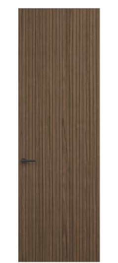Дверь межкомнатная 0019 ОМДМР. Цвет Орех медный матовый рифт. Материал Радиальный шпон Naturwood. Коллекция Select. Картинка.