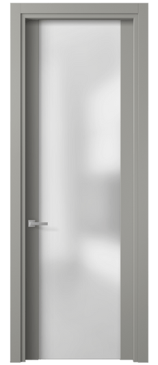 Межкомнатная дверь 4114 МНСР САТ. Цвет Матовый нейтральный серый. Материал Гладкая эмаль. Коллекция Planum. Фото. Дверь межкомнатная 4114 МНСР САТ. Цвет Матовый нейтральный серый. Материал Гладкая эмаль. Коллекция Planum. Картинка.