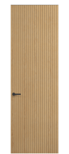 Дверь межкомнатная 0019 ДЗЛМ. Цвет Дуб золотой матовый. Материал Шпон Naturwood. Коллекция Select. Картинка.