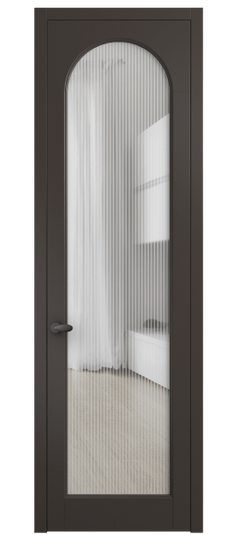 Межкомнатная дверь 6804 МАН MORU. Цвет Матовый антрацит. Материал Гладкая эмаль. Коллекция Palazzo. Фото. Дверь межкомнатная 6804 МАН MORU. Цвет Матовый антрацит. Материал Гладкая эмаль. Коллекция Palazzo. Картинка.