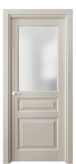 Дверь межкомнатная 0710 ДСБЖ САТ. Цвет Дуб светло-бежевый. Материал Массив дуба эмаль. Коллекция Lignum. Картинка.