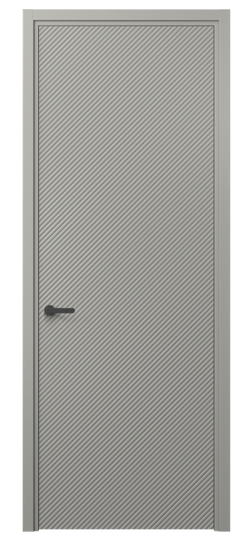 Дверь межкомнатная 8628 МНСР . Цвет Матовый нейтральный серый. Материал Гладкая эмаль. Коллекция Dune. Картинка.
